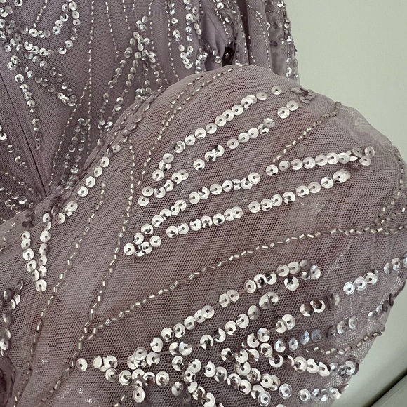 Violet gown - Picture 3 of 4